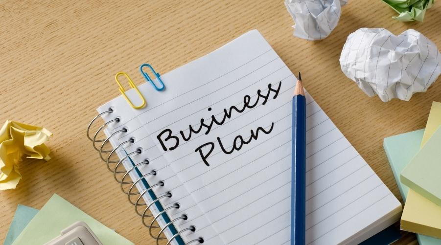 Starting Your Business Plan Online for Free blog header image by Brixx software