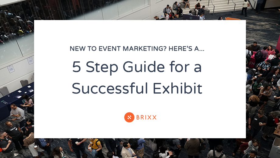 small business exhibitors marketing at an event