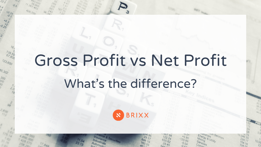 Gross profit vs net profit - whats the difference?