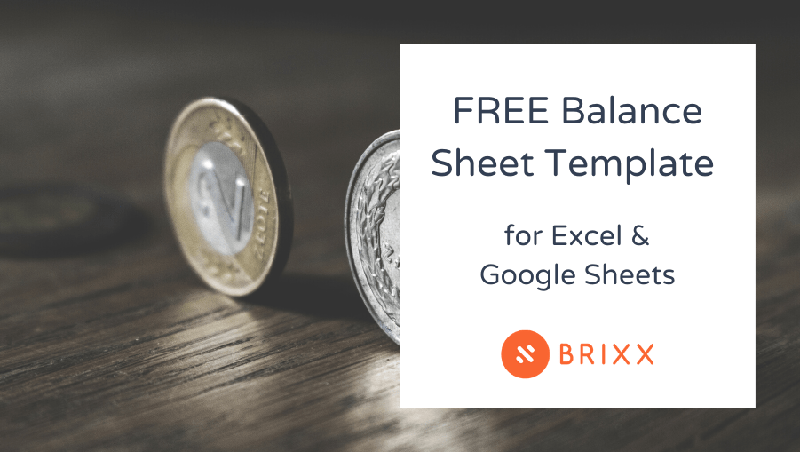 balance sheet template - money balancing on table