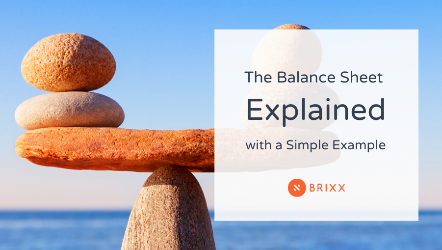 The Balance Sheet Layout Explained in a Super Simple Example