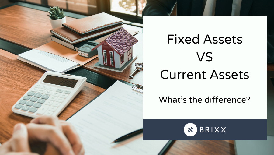 Difference between fixed and current assets