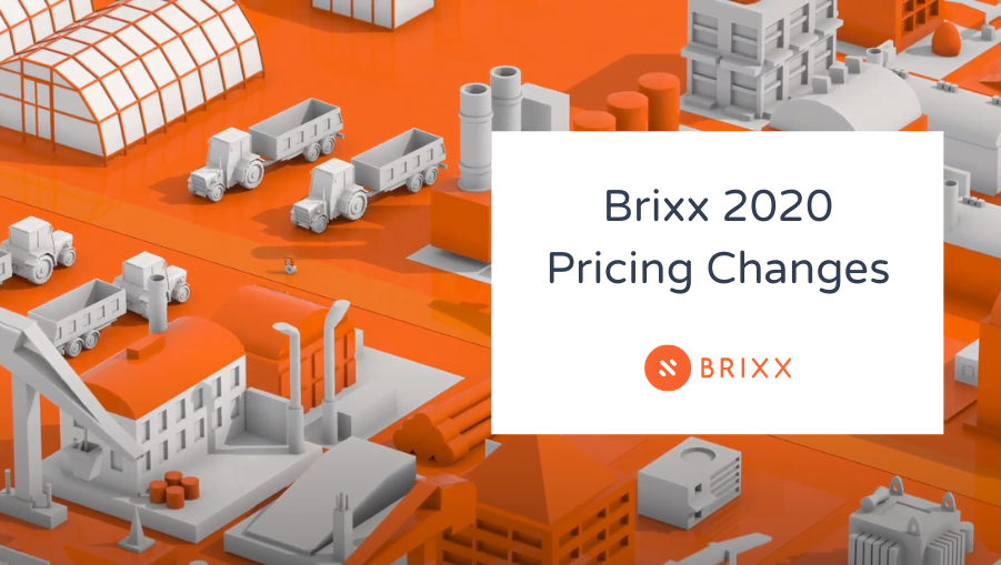 Brixx 2020 Pricing Update