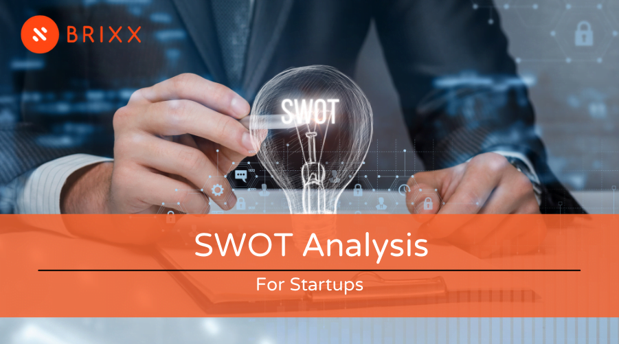 SWOT Analysis For Startups Blog Post Header Image For Brixx Software